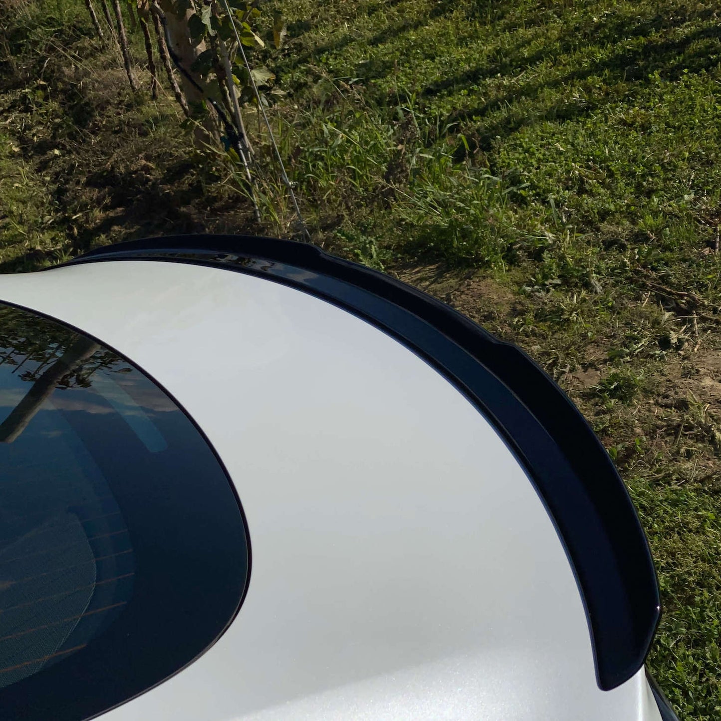 Auto Heckspoiler für Tesla Model 3 / Model S/Model X/Model Y 2013-2025, Auto  Kofferraum Spoiler Heckflosse Heckflügel Heckklappe Dekoration,Carbon Fiber  Pattern : : Auto & Motorrad