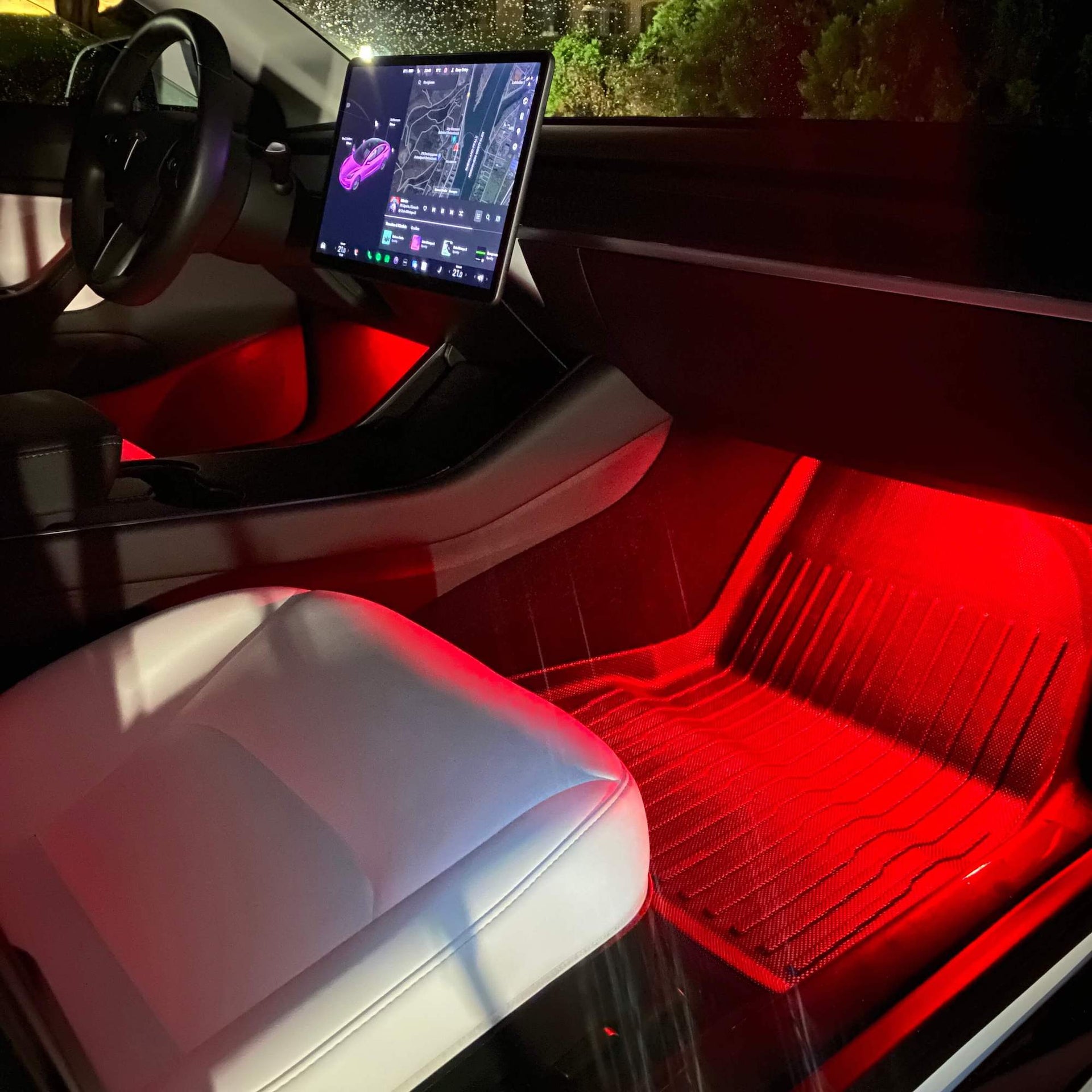 Ambiente Beleuchtung für Model 3&Y, Hochwertig