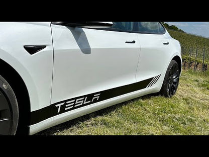 Folierung Sportstreifen - Tesla Model 3